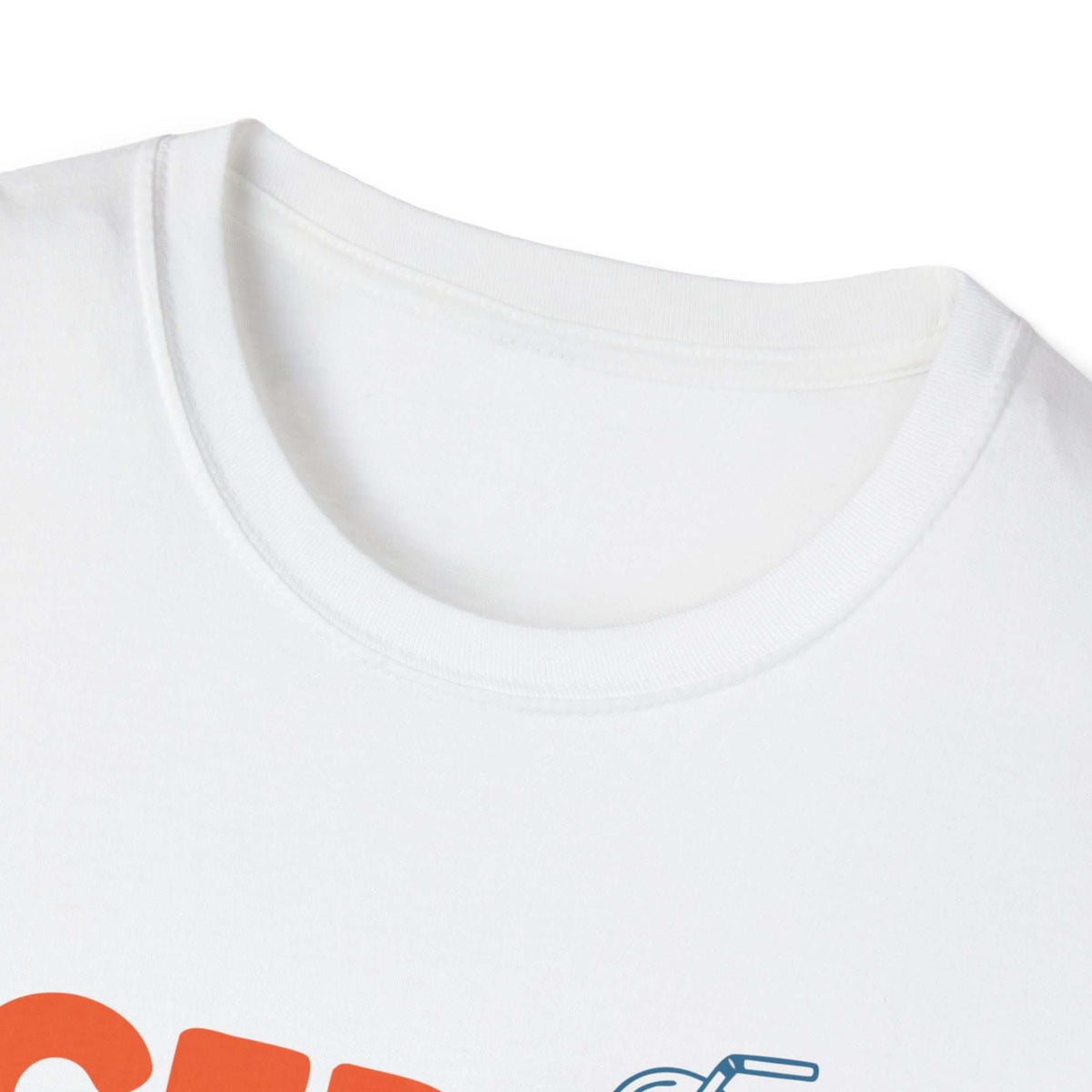 Iced Coffee & Sunshine casual summer T-shirt with playful iced-cup graphic and sunny vibes