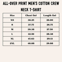 Cyberpunk All-Over Print Cotton T-Shirt – Neon Anime Techwear