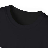 Black distressed Sparkle Queen T-Shirt with round neckline for fashionistas