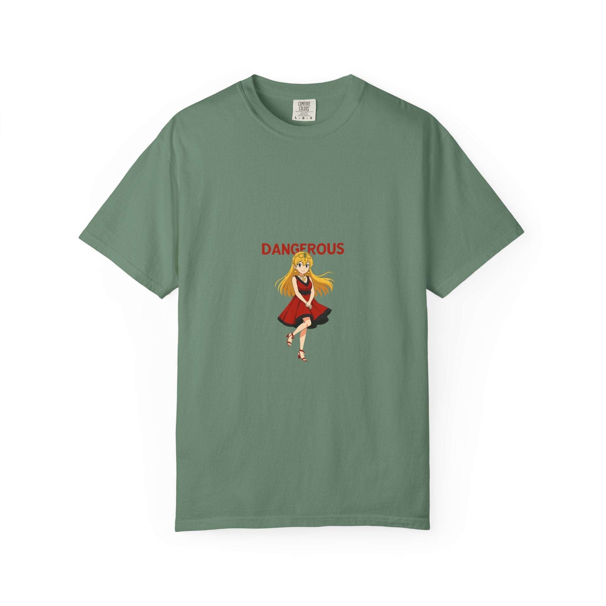 Anime Dangerous Red Girl T-shirt