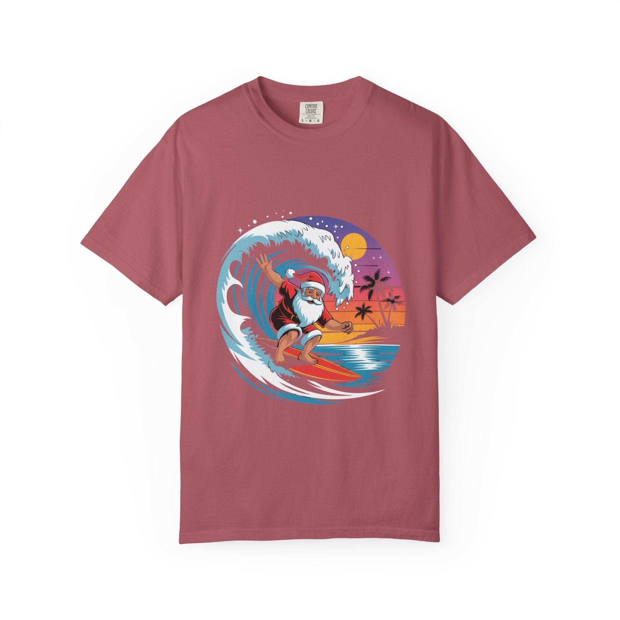 Surfing Santa T-shirt