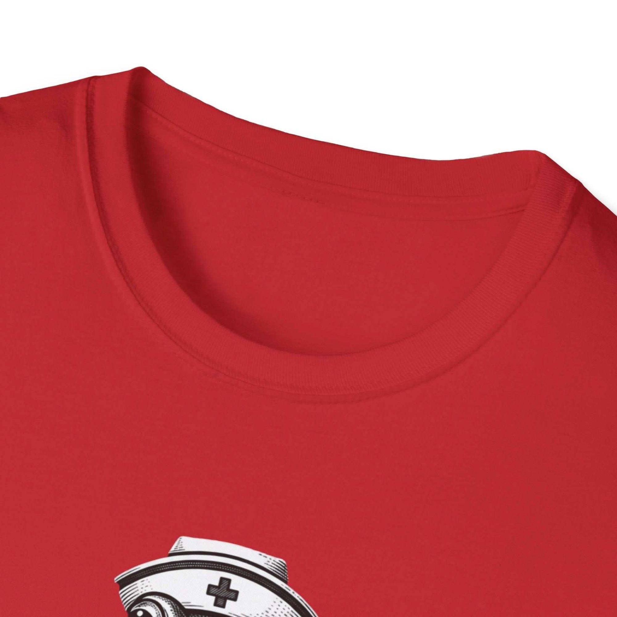 Creepy Nurse Illustration I Have To Ask Weird Stuff Or You Will Die T-Shirt