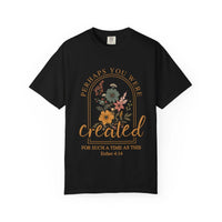 Created For Such A Time As This garment-dyed faith t-shirt in soft washed color with relaxed fit and durable stitching