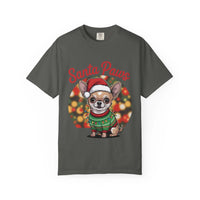 Bay Chihuahua Santa Paws T-Shirt from Printify, festive holiday pet apparel for dog lovers