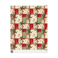 Vintage Christmas Stars wrapping paper with aged star motifs and retro holiday design