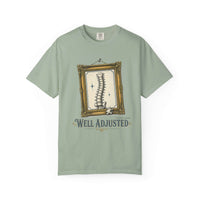 Well Adjusted Spine T-Shirt — Chiropractic Vintage Frame Graphic Tee