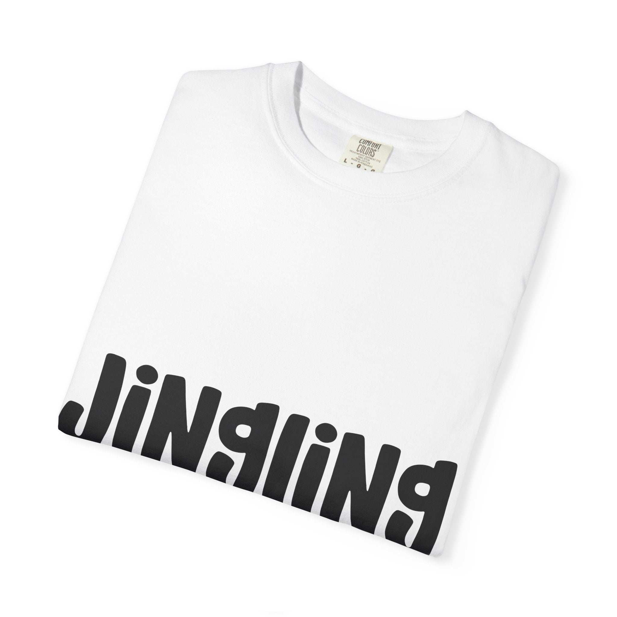 Red unisex t-shirt with humorous 'Some of the Way I’m Tired' graphic from Printify, perfect for casual wear or holidays.