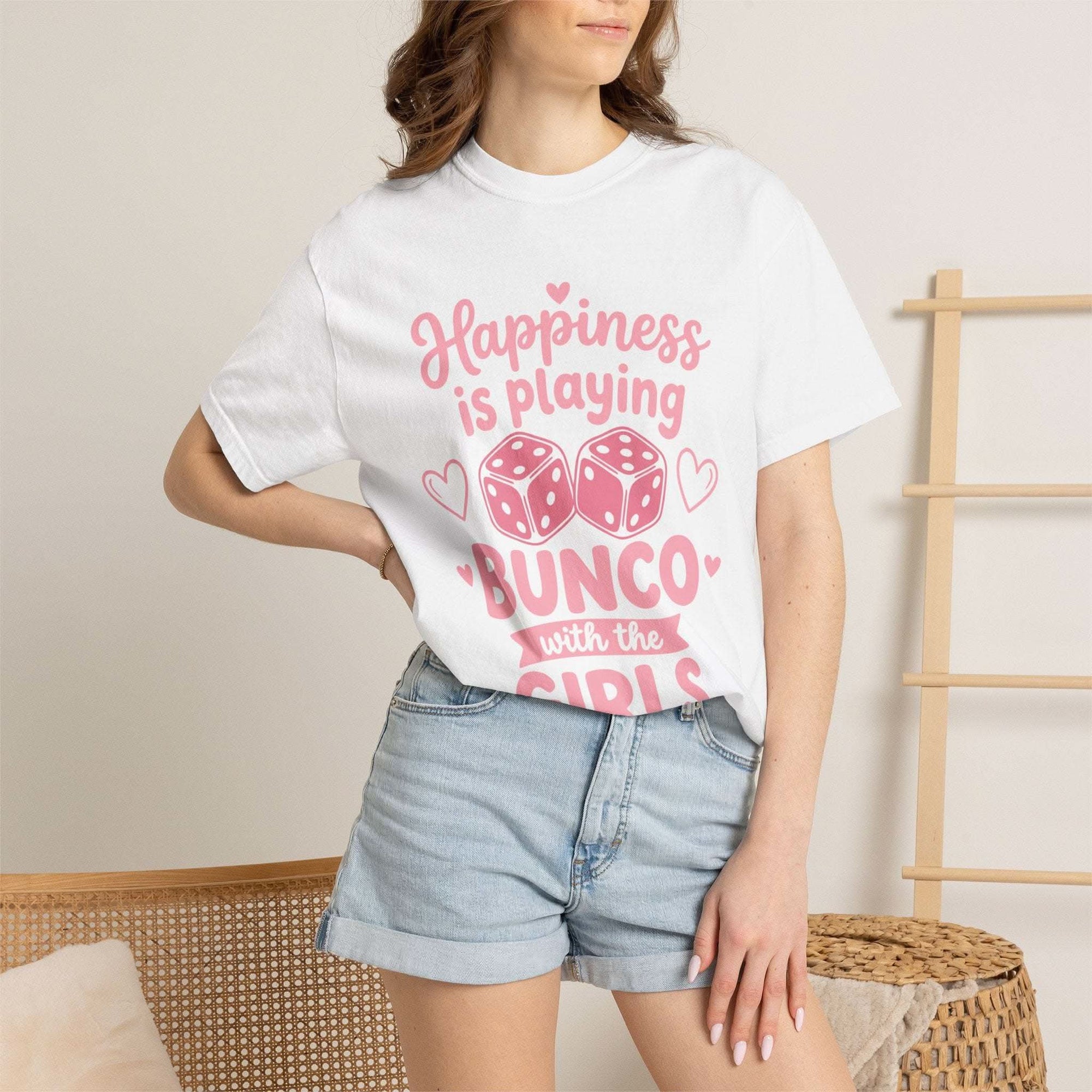 Happiness Is Playing Bunco with the Girls T-Shirt