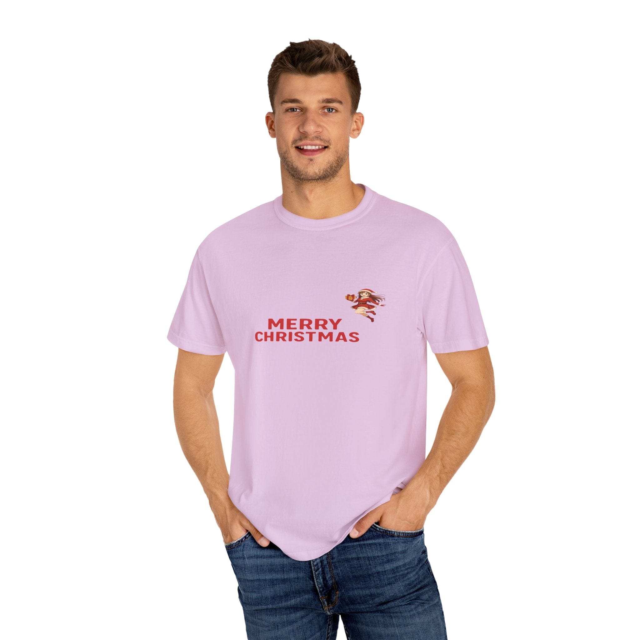 Anime Christmas Santa T-shirt