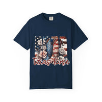Texas Rose T-Shirt with faded hue and relaxed fit inspired by Texas wild rose