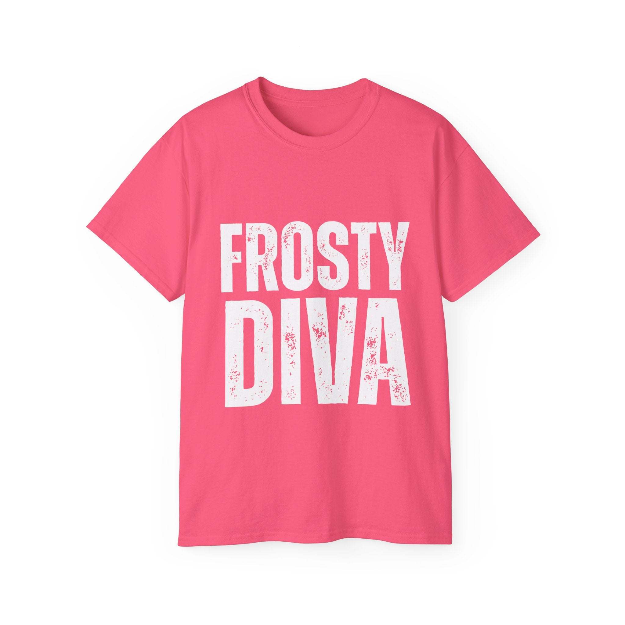 Distressed Frosty Diva T-Shirt - Unisex Tee