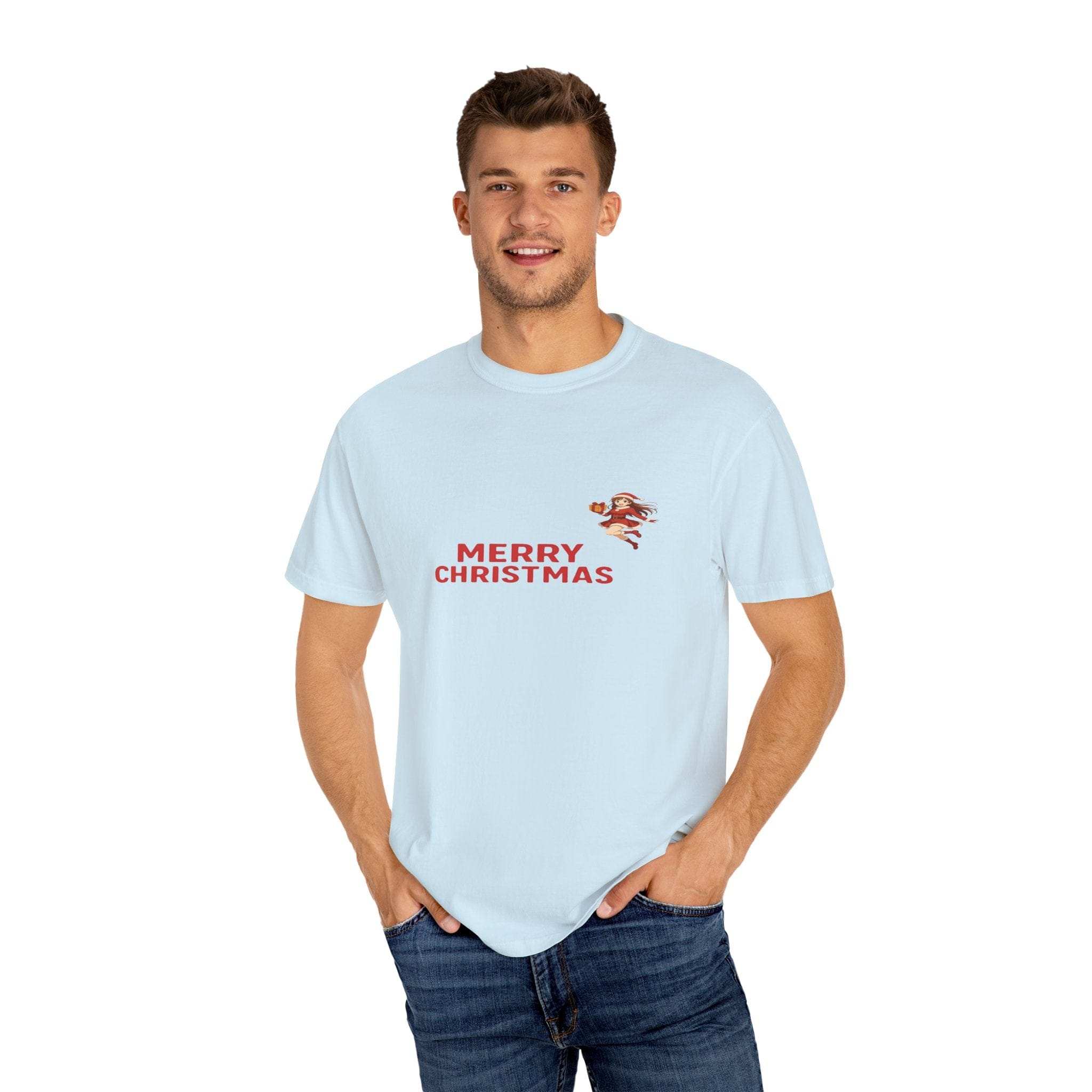 Anime Christmas Santa T-shirt