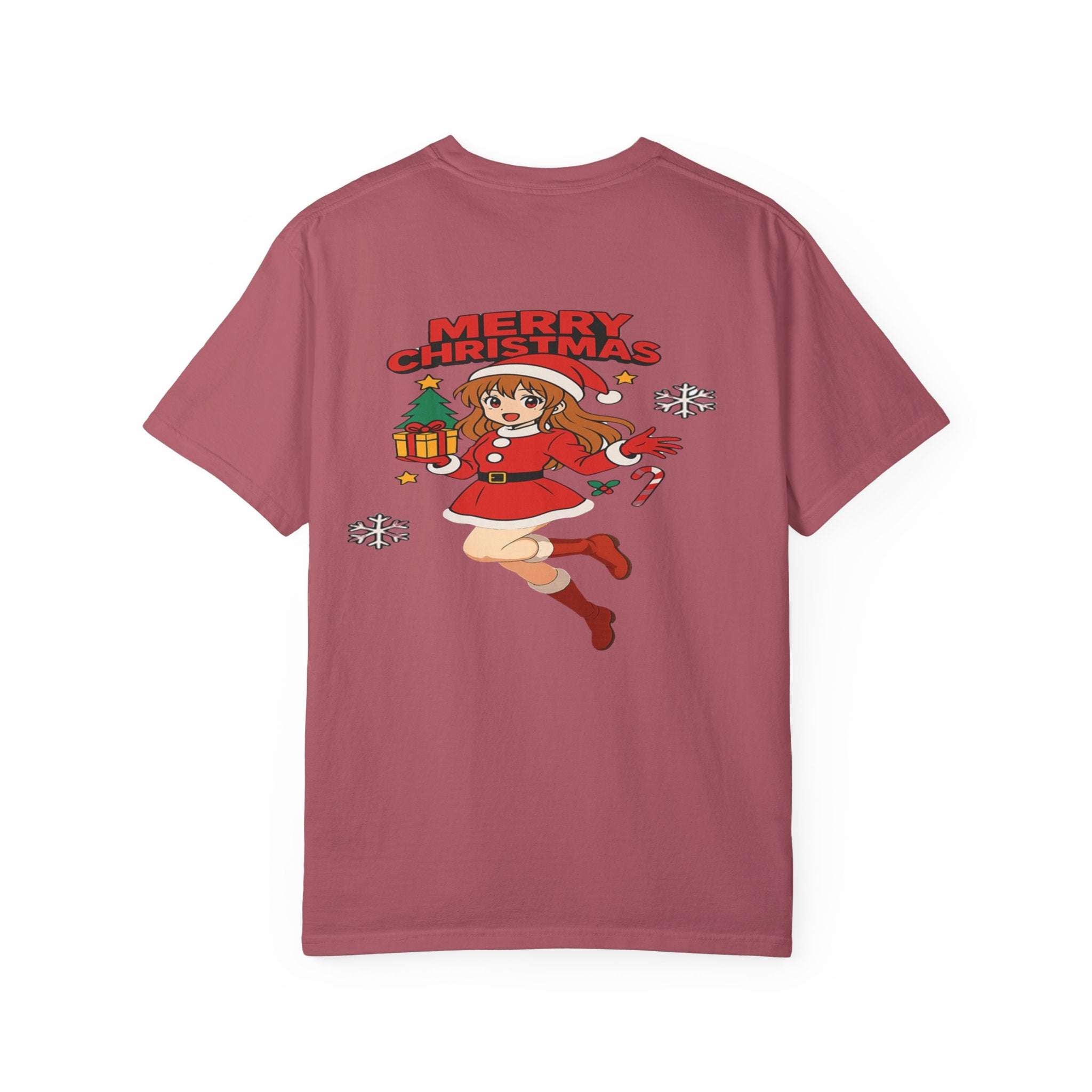 Anime Christmas Santa T-shirt