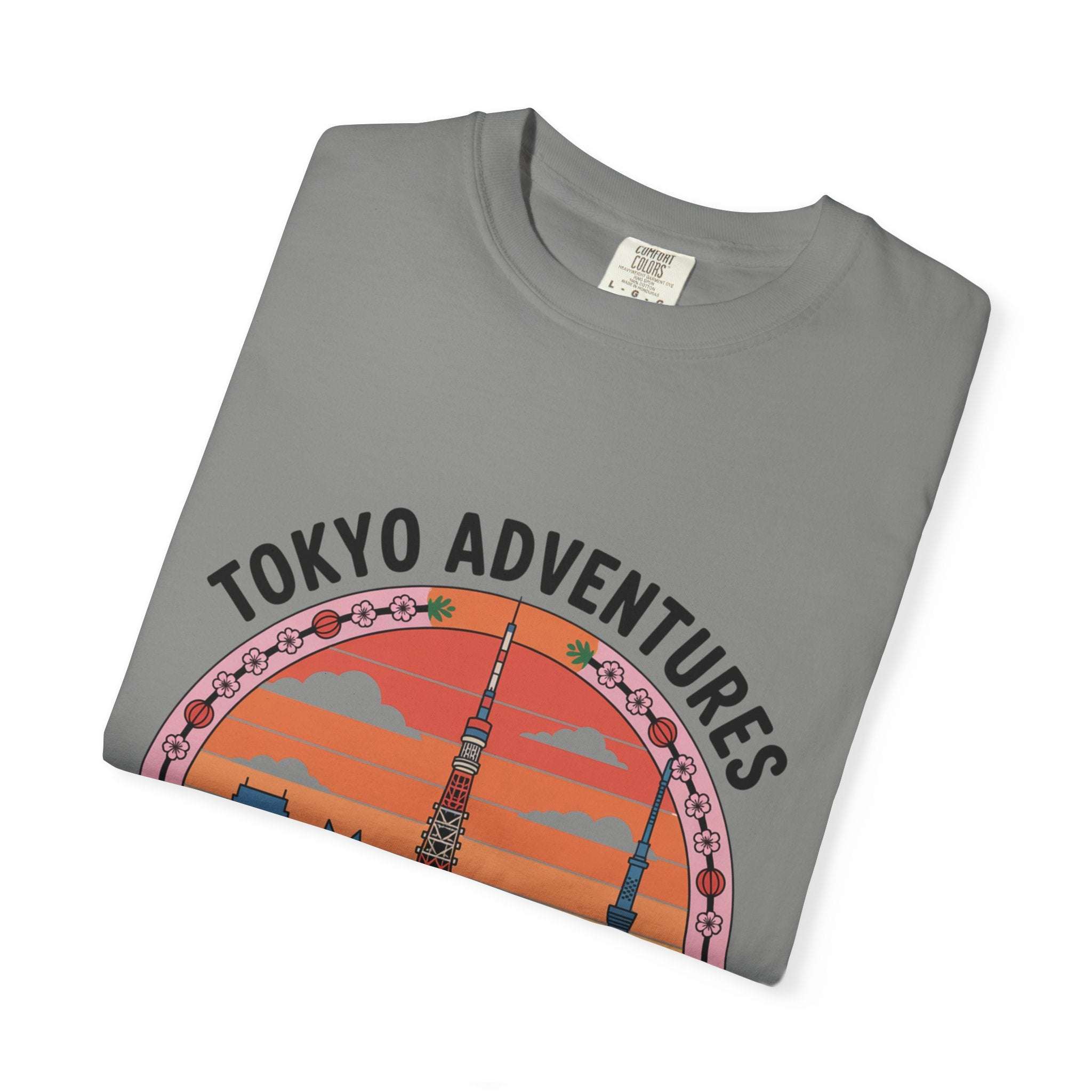 Garment-Dyed T-shirt - Tokyo Adventures Travel