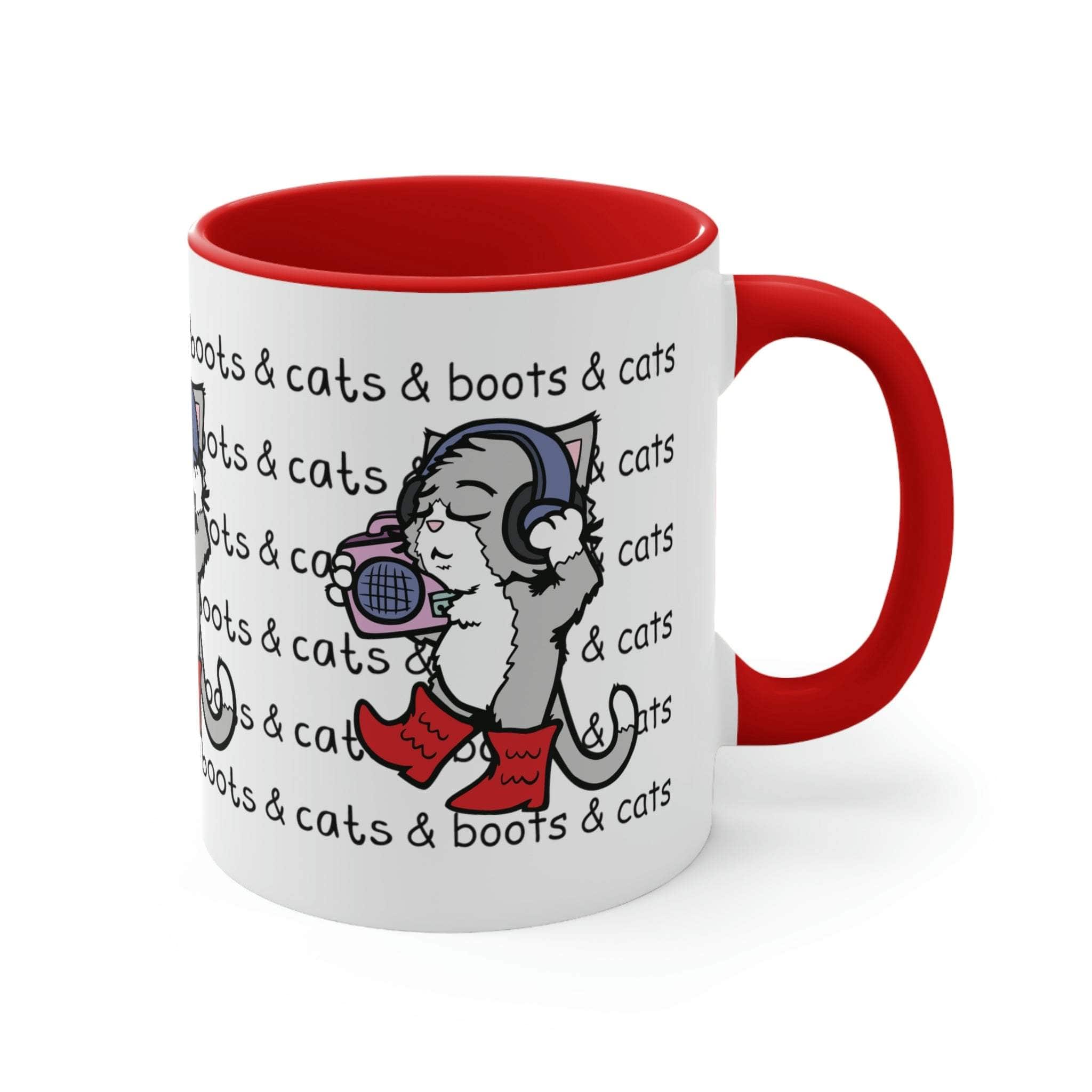 Boots Cats Mug