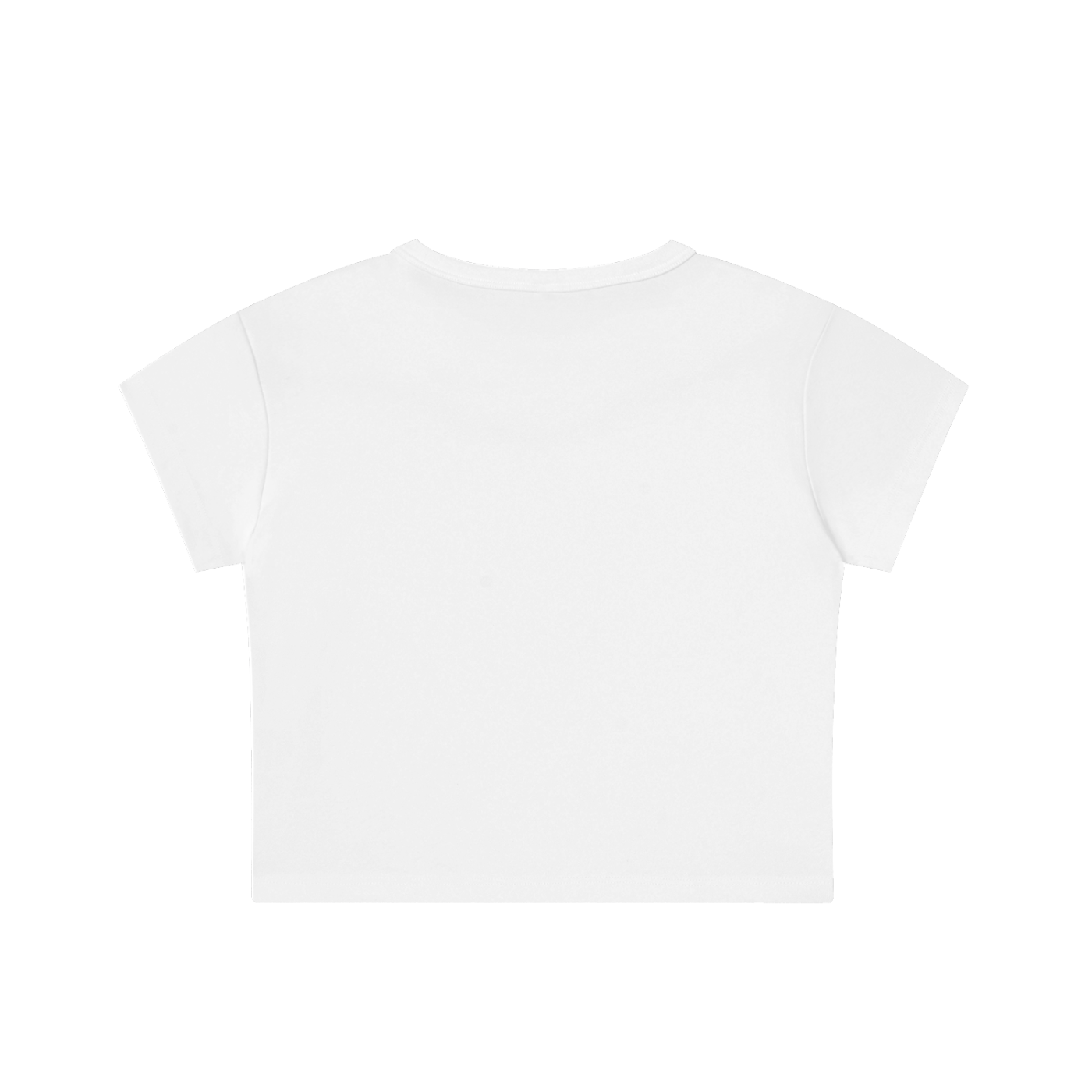 Women's Snow Washed Crop Top with vintage washed finish and soft cotton-spandex blend for casual and streetwear style