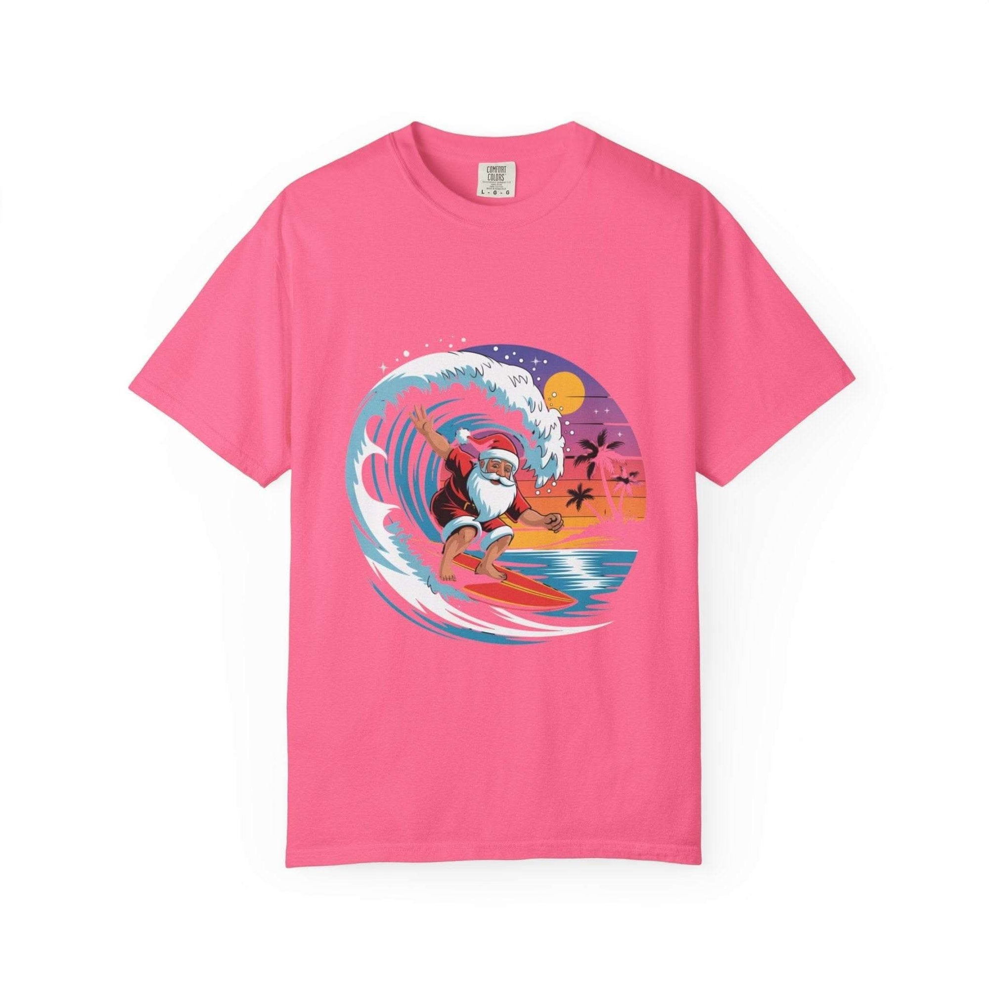 Surfing Santa T-shirt