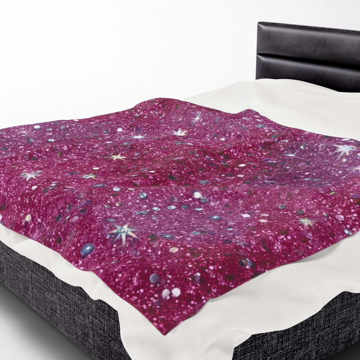 Plush Blanket - Starry Pink Design | Cozy & Luxurious Comfort blanket