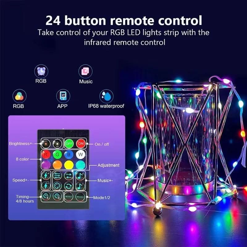 Waterproof RGB String Lights