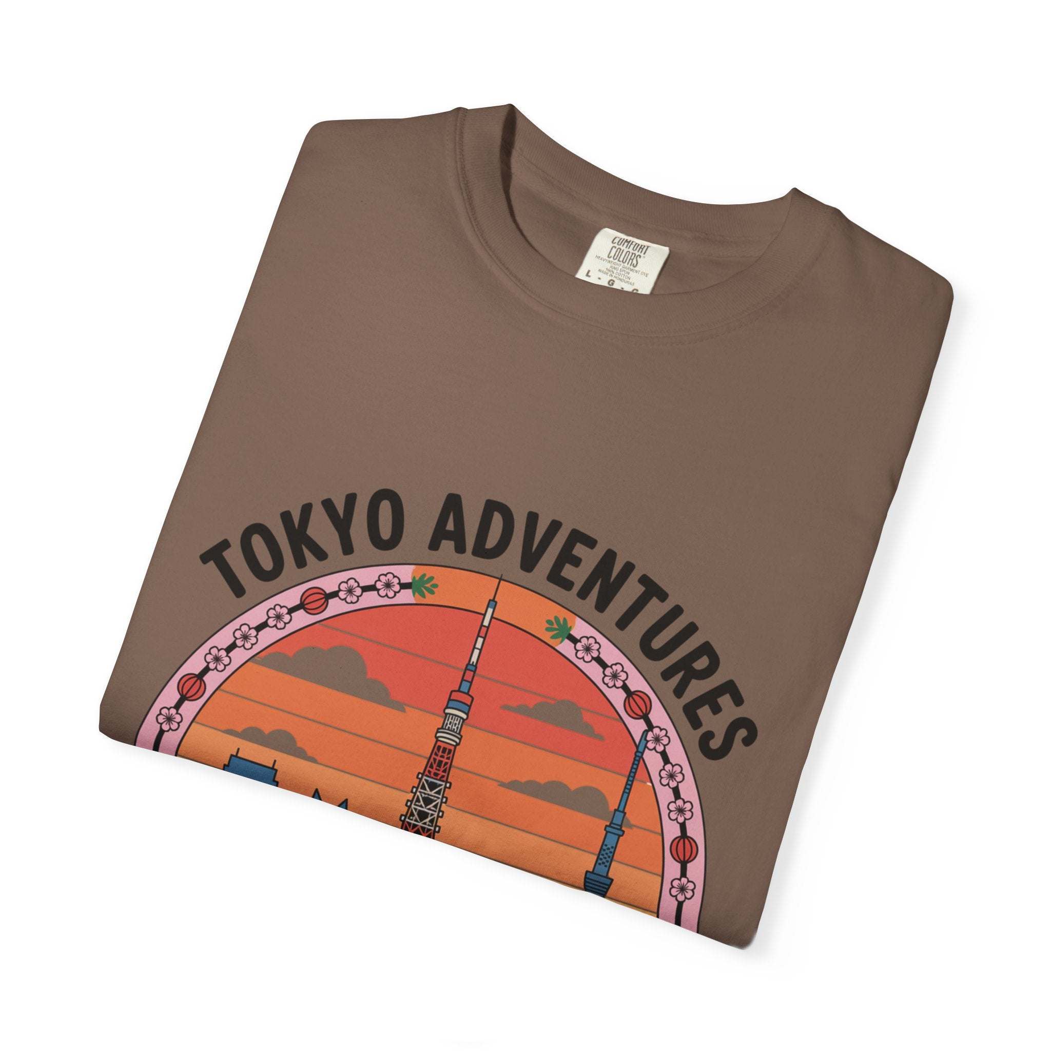 Garment-Dyed T-shirt - Tokyo Adventures Travel