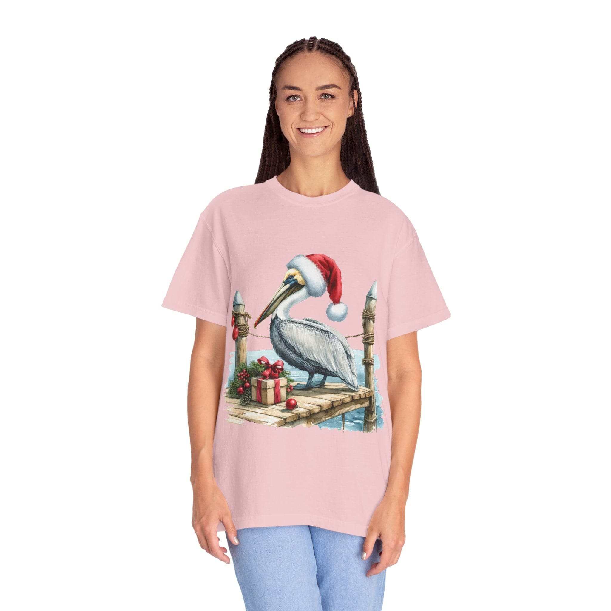 Christmas Pelican Santa T-Shirt