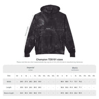 Embroidered Tie-Dye Hoodie