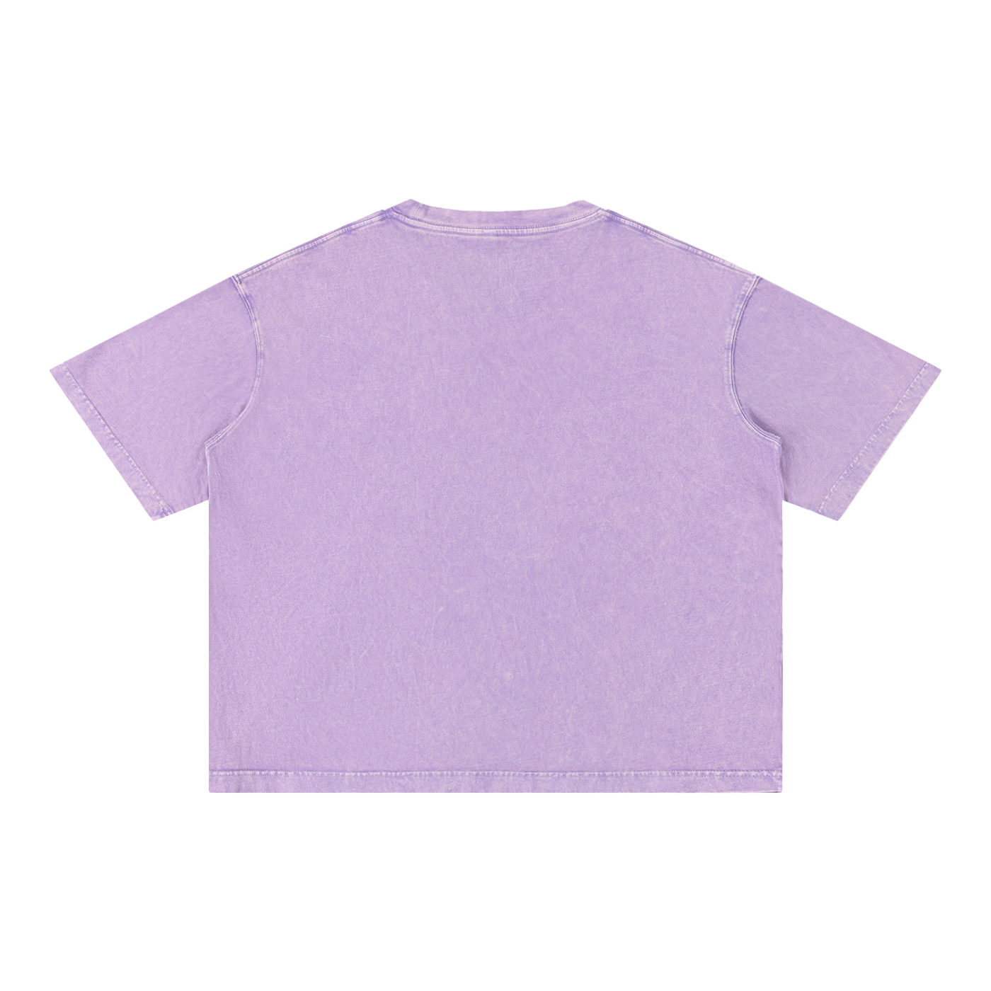 Mineral wash boxy cotton t-shirt with oversized fit and senior year 2027 graphic design
