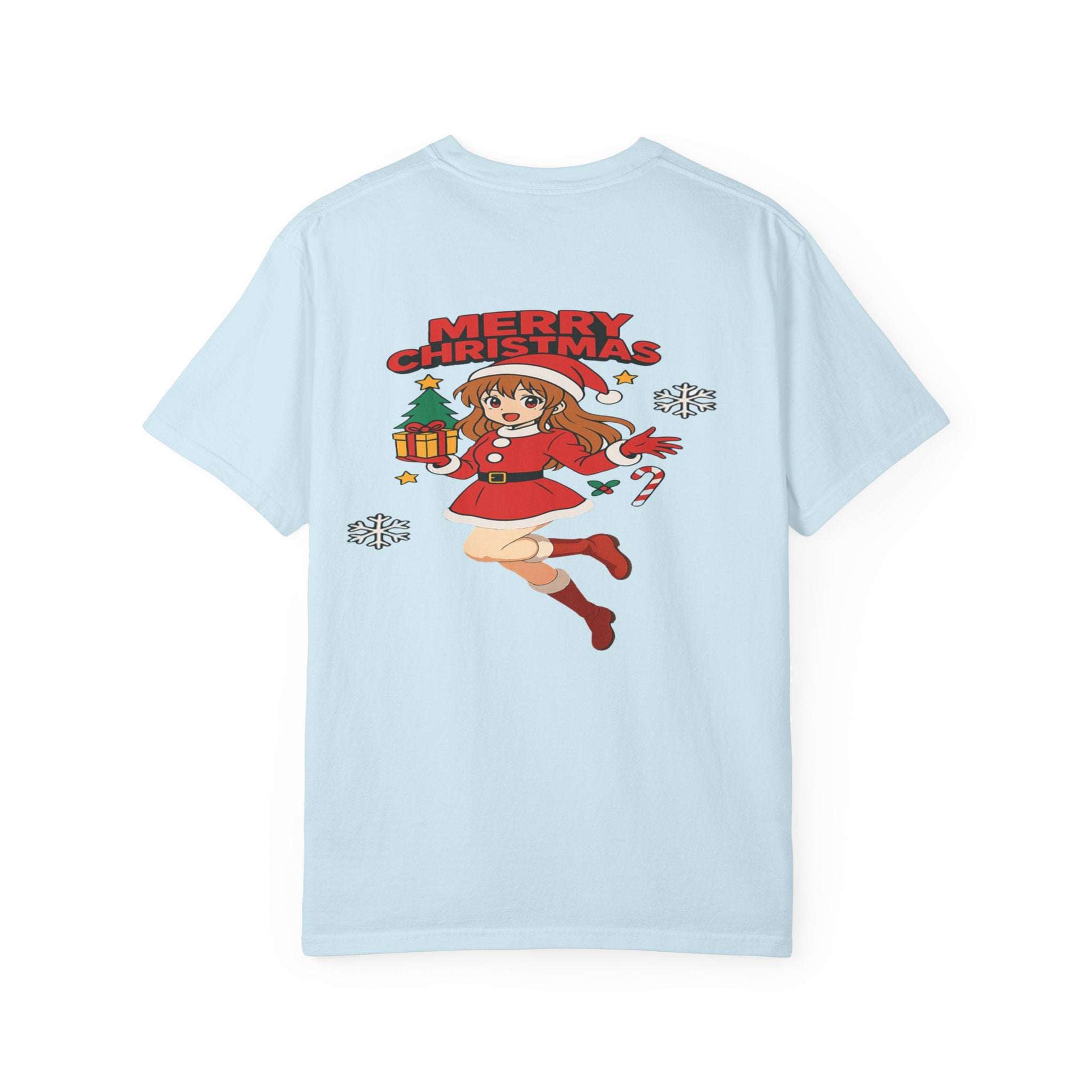 Anime Christmas Santa T-shirt