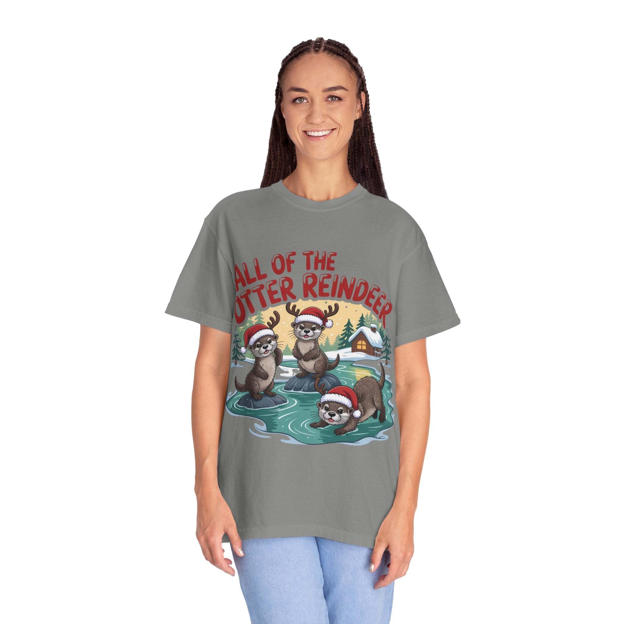 Otter Reindeer Tee