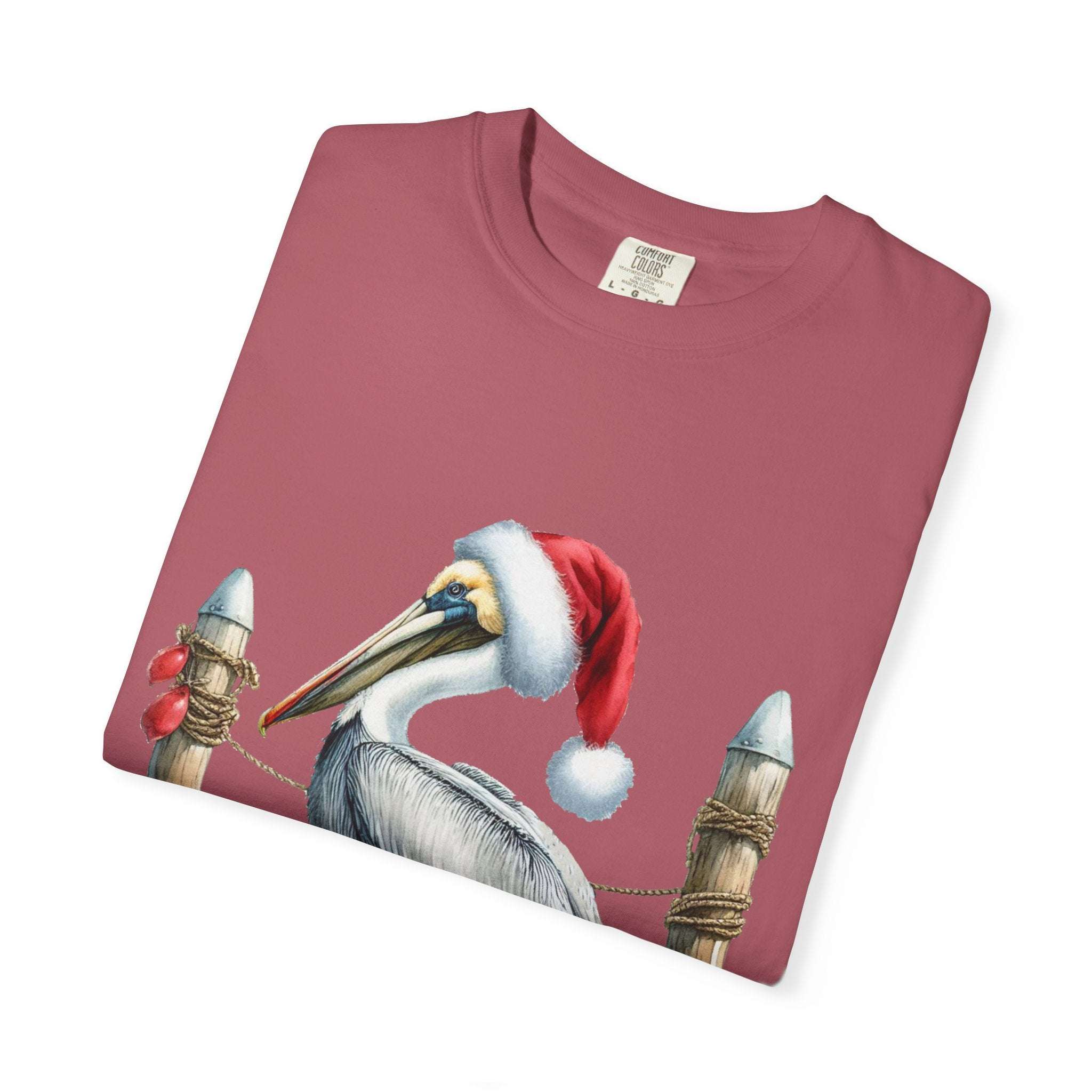 Christmas Pelican Santa T-Shirt