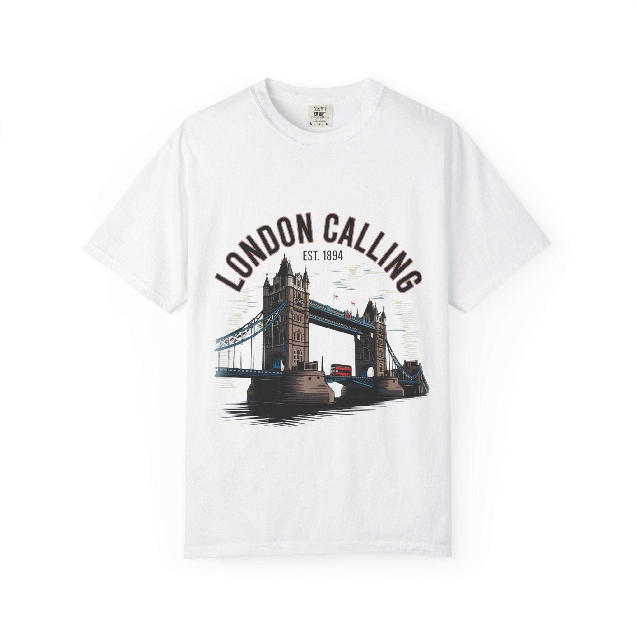 London Calling Travel T-Shirt - Unisex Garment-Dyed