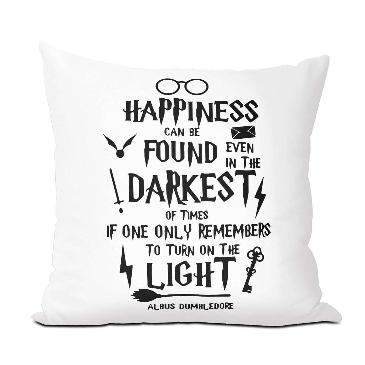Enchanted Reader Throw Pillow cover 18x18 inch soft flannel decorative pillow for book lovers
