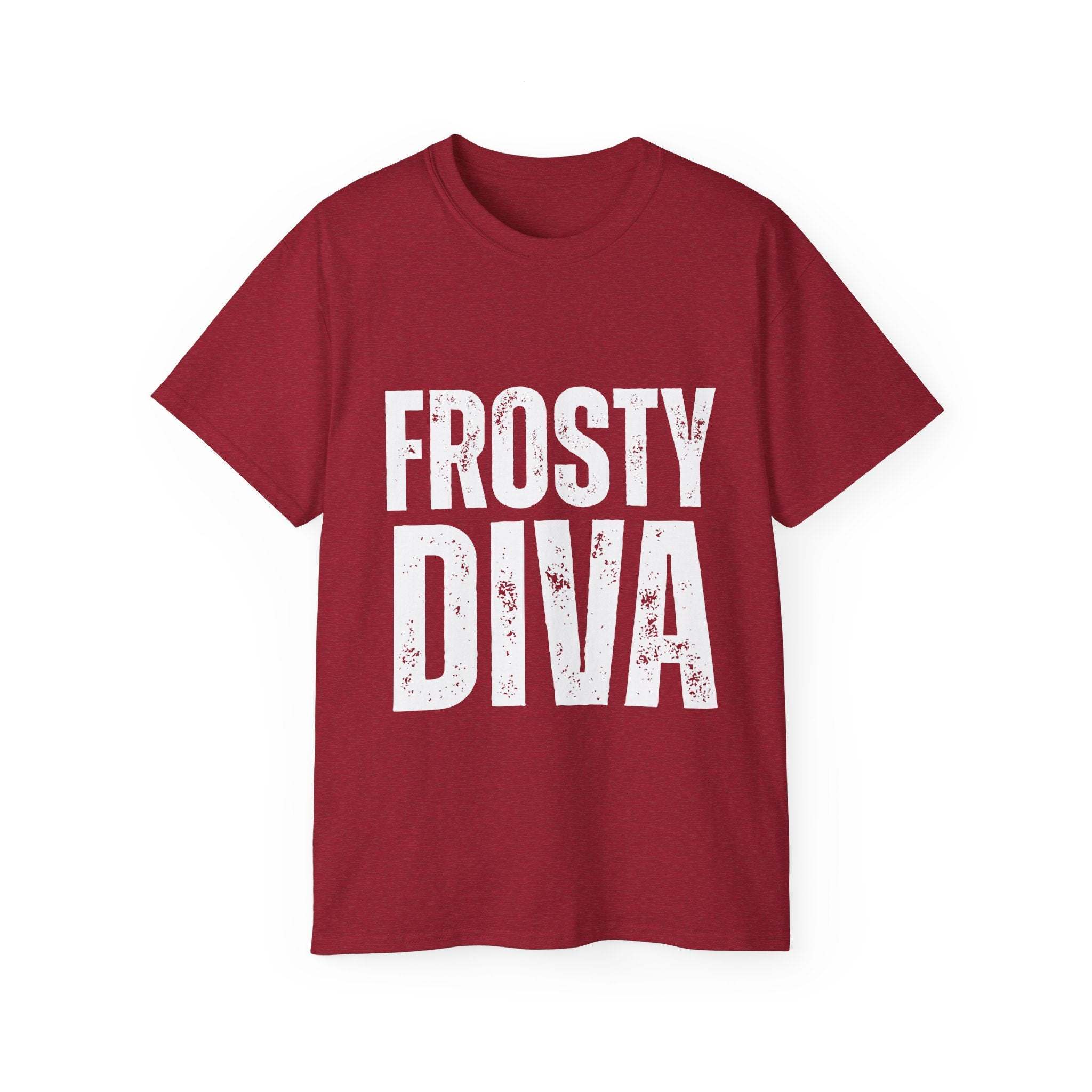 Distressed Frosty Diva T-Shirt - Unisex Tee