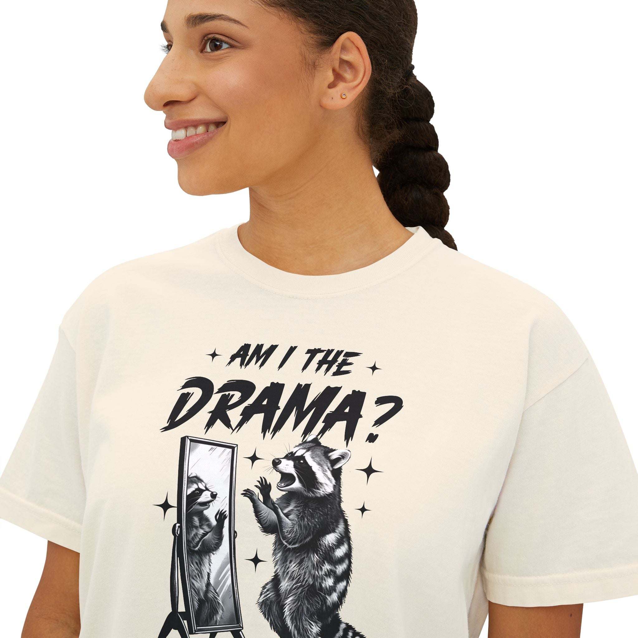 Boxy Tee - Am I The Drama Women's T-Shirt
