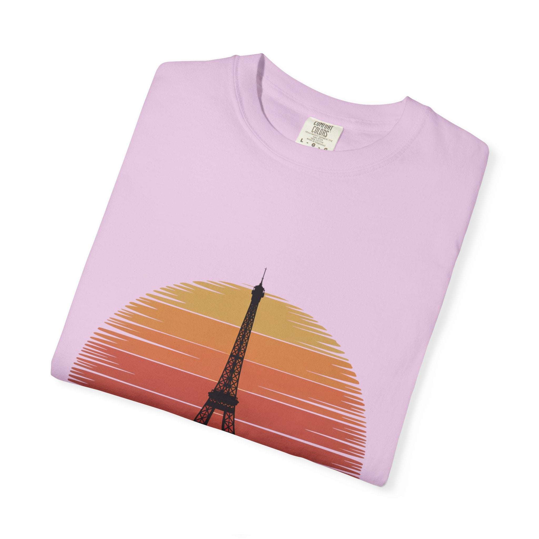 Garment-Dyed T-shirt Vacation in Paris Travel