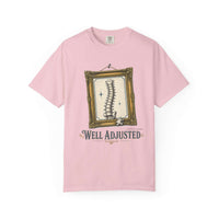 Well Adjusted Spine T-Shirt — Chiropractic Vintage Frame Graphic Tee