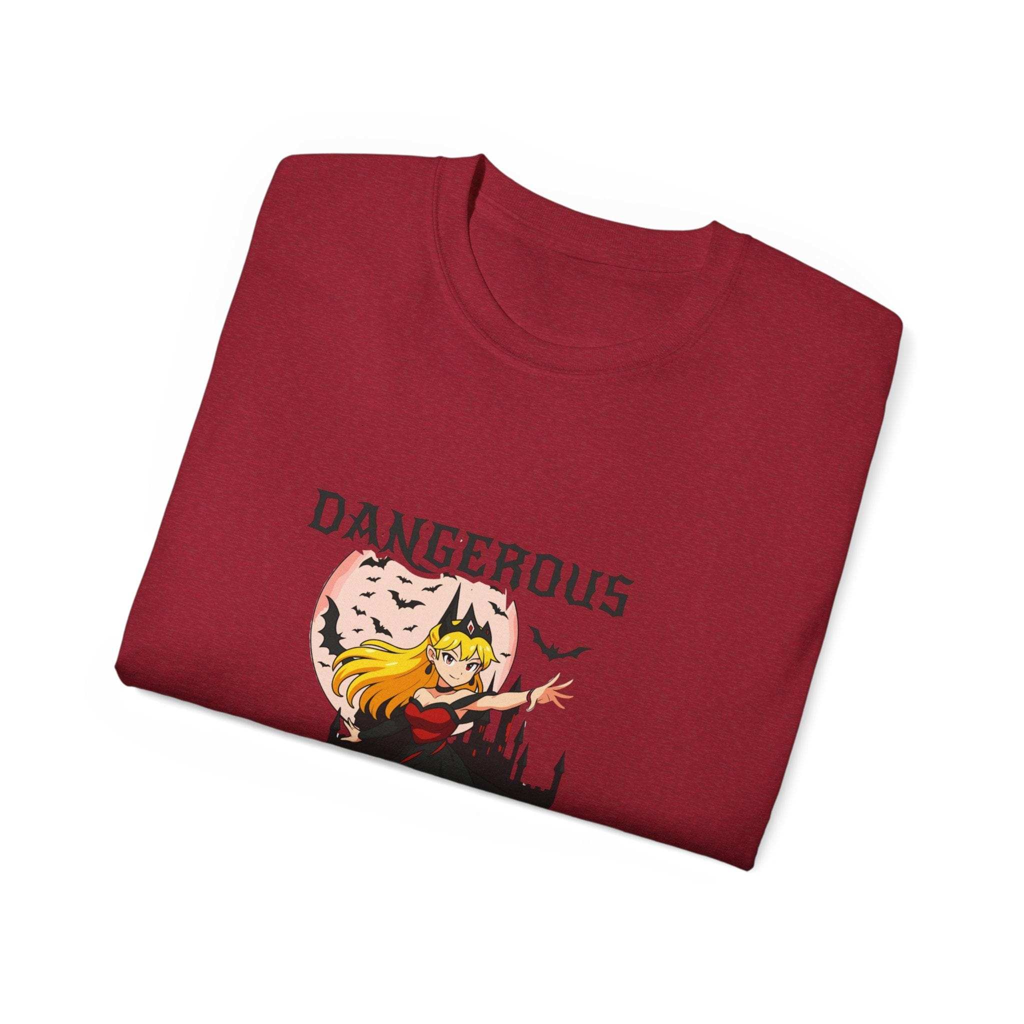 T-Shirt - Anime Halloween Dangerous Girl Print