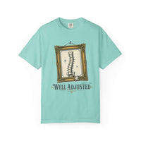 Well Adjusted Spine T-Shirt — Chiropractic Vintage Frame Graphic Tee