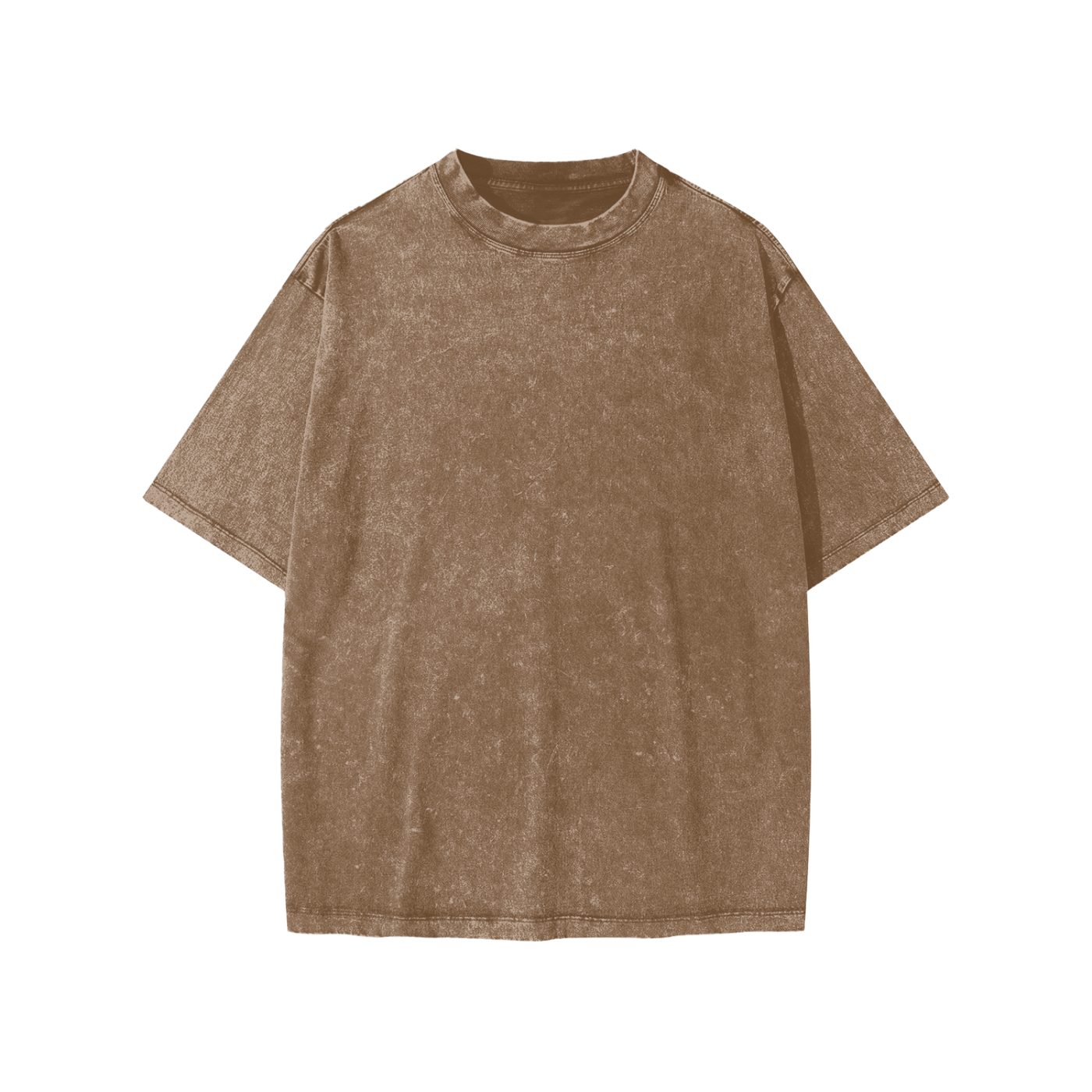 Snow Washed Kids' T-Shirt 100% Cotton Vintage Wash Youth Tee in casual loose fit with round neck and short sleeves