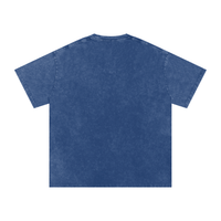 Snow washed oversized cotton t-shirt in black by ODMPOD, featuring a relaxed fit and casual style.