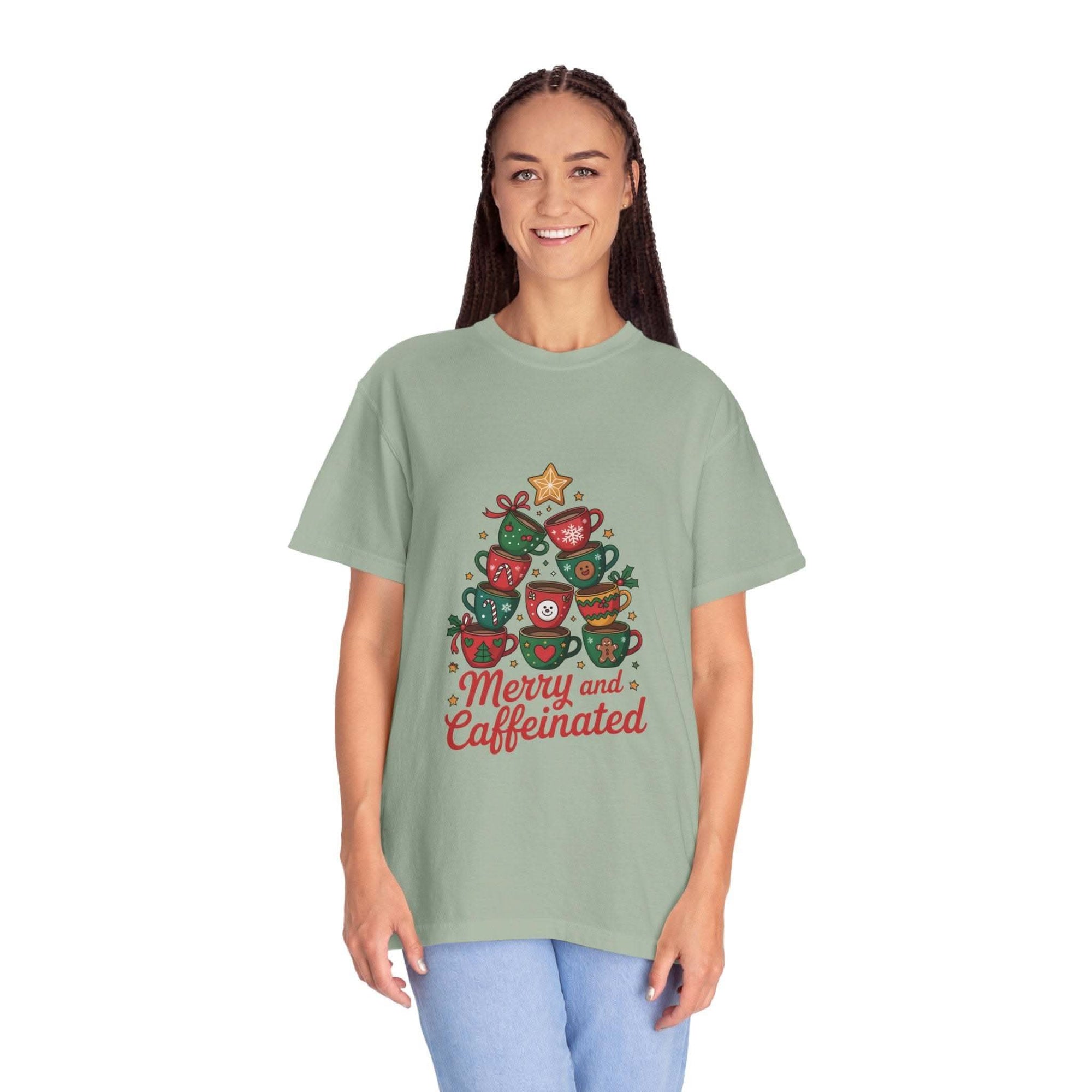 Merry and Caffeinated T-shirt