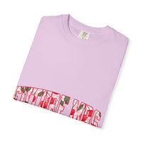 Future Mrs Cherry T-Shirt in muted colors for brides-to-be with relaxed fit and soft cotton fabric