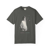 T-Shirt — 'not all there' Abstract Disintegrating Figure Weirdcore Graphic Tee