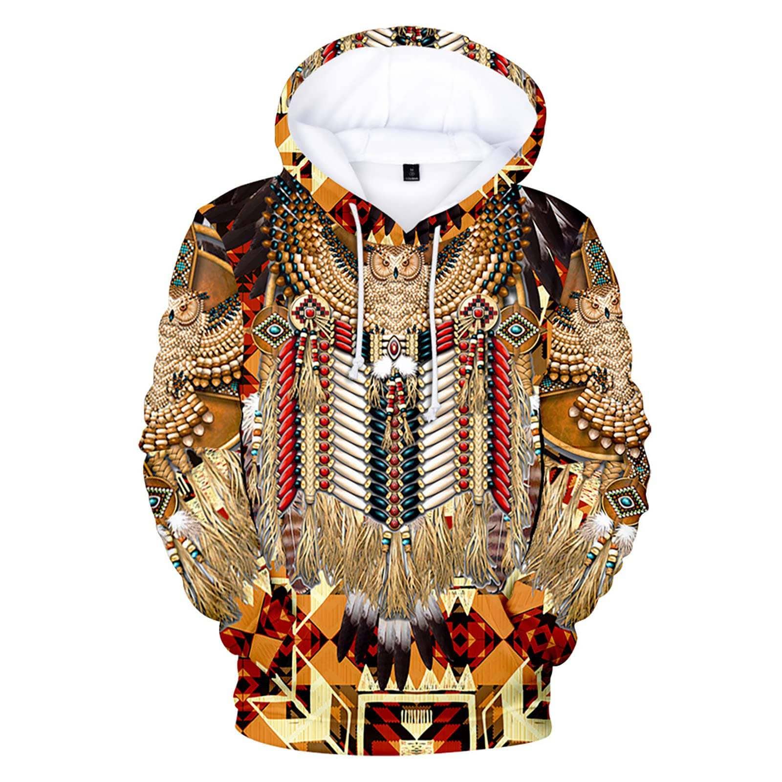 Mens zip-up fleece hoodie with color block design, long sleeves, and side pockets for casual wear