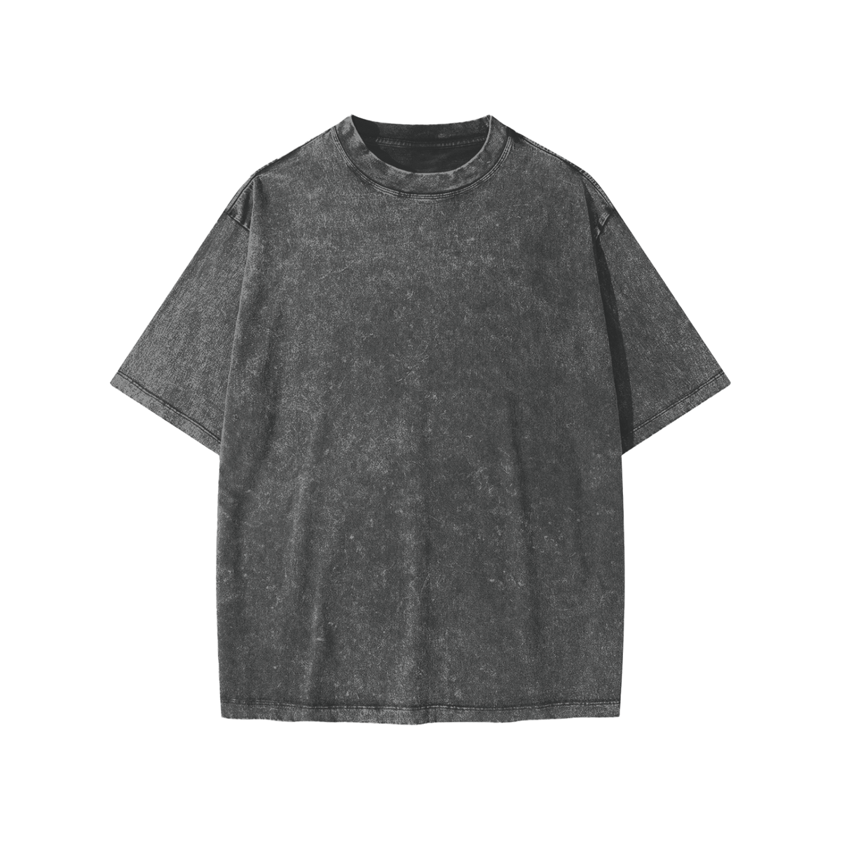 Snow Washed Kids' T-Shirt in vintage wash, 100% cotton, loose fit, short sleeves, round neck, casual streetwear style, available in 6 colors.