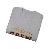 Christmas Crew Faux Glitter Tee