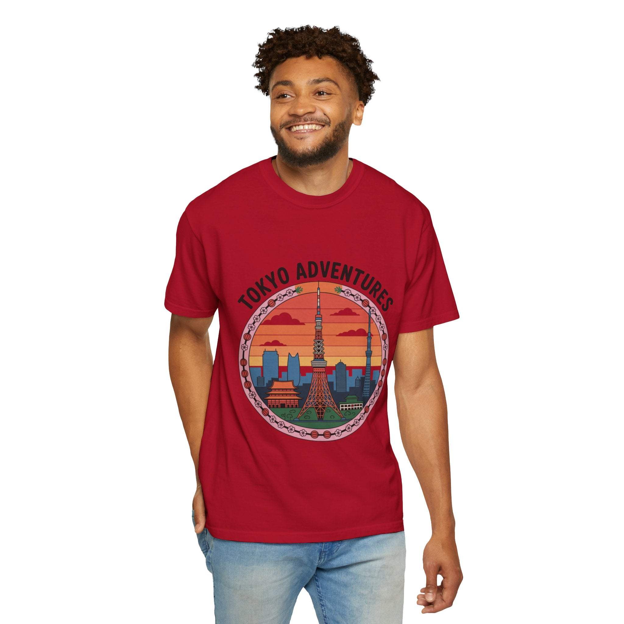 Garment-Dyed T-shirt - Tokyo Adventures Travel