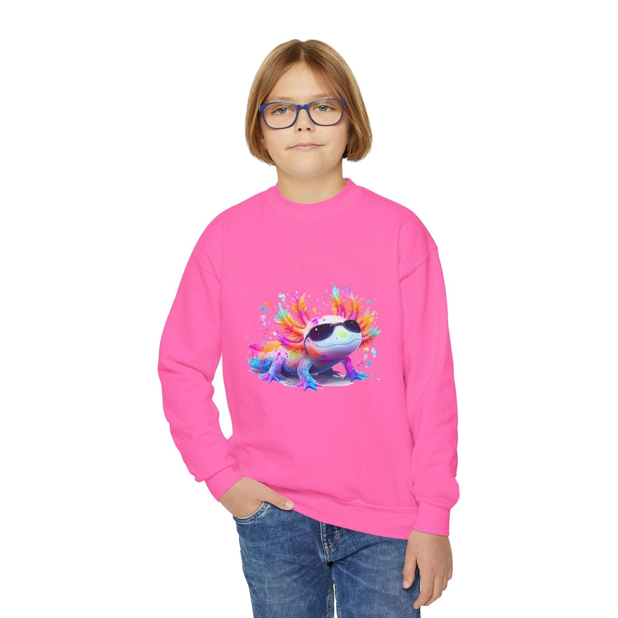 Rainbow Axolotl Sweatshirt