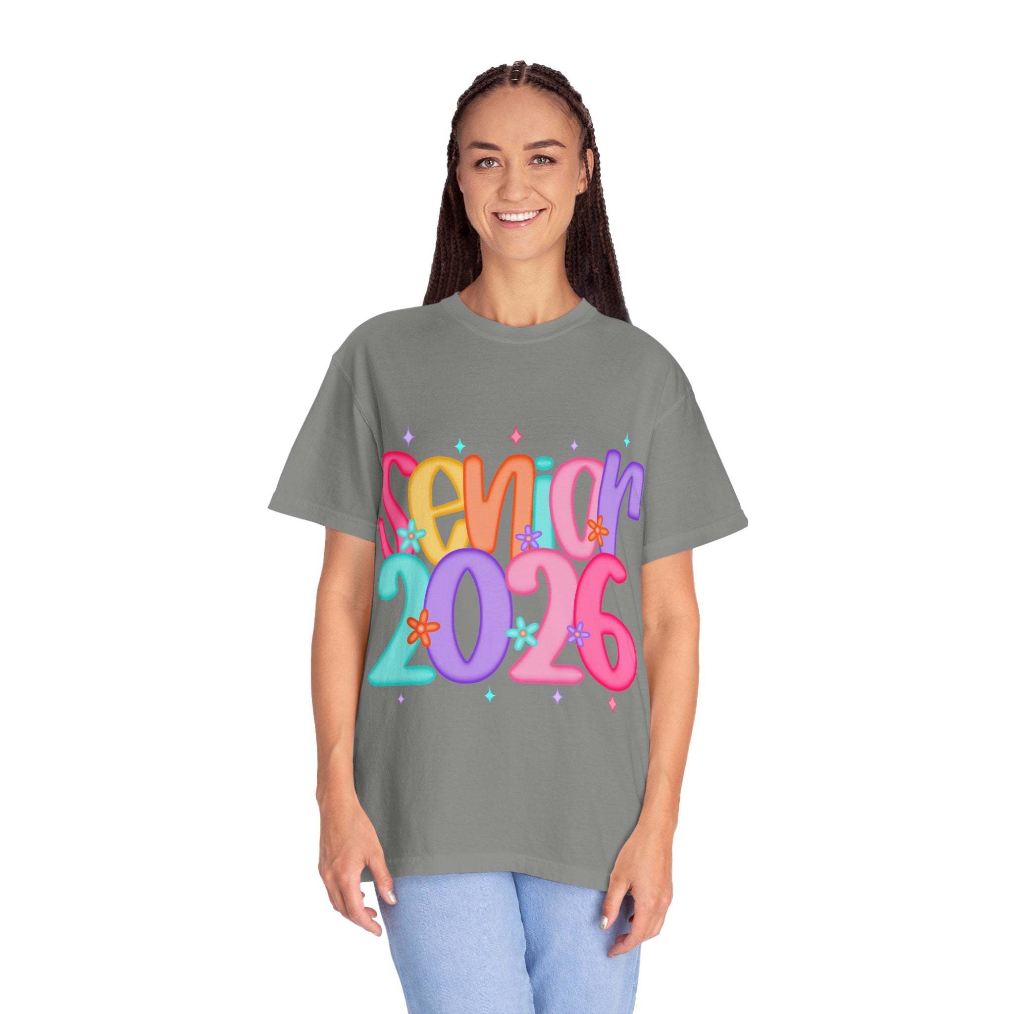 Garment-Dyed T-shirt Senior 2026 Unisex Tee