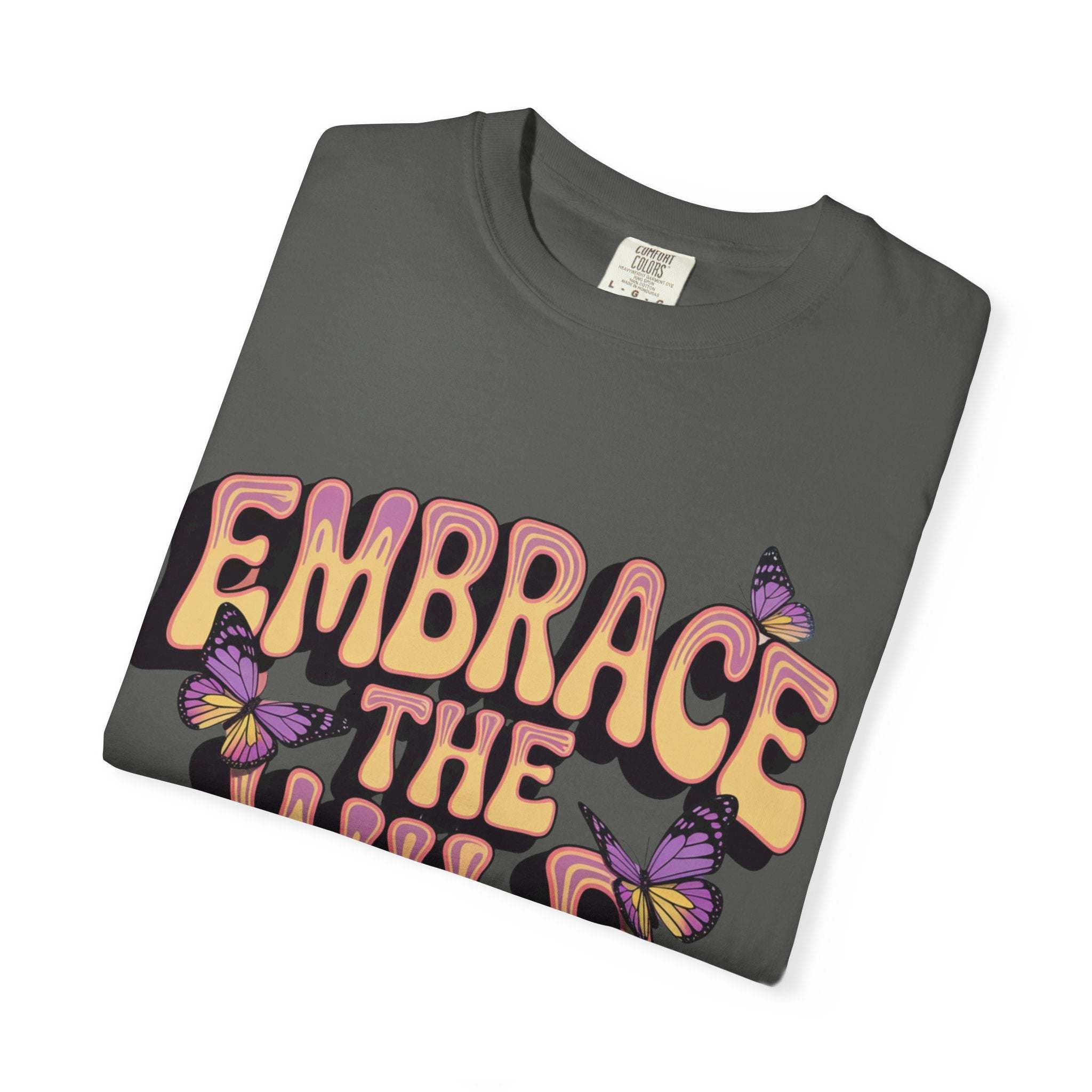 Garment-Dyed T-shirt - Embrace the Wild Side Print